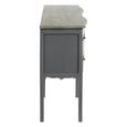 Loire Chest - 4 Drawer - Wide - Dark Grey
