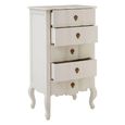 Loire Chest - 5 Drawer - Wide - White