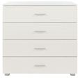 Lido White 4 Drawer Chest