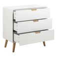 Lowell Chest - 3 Drawer - White