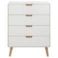 Lowell Chest - 4 Drawer - White