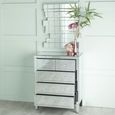 Lucia Mirrored 3+2 Drawer Chest