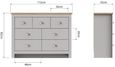 Lyman 7 Drawer Wide Chest - Variant Available