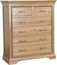 Lyon Oak 4+2 Drawer Chest