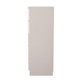Milan Cashmere Gloss 5 Drawer Narrow Chest