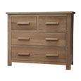 Opus Chest of Drawers - 2+2 Drawer - Oak