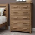Opus Chest of Drawers - 4+2 Drawer - Oak