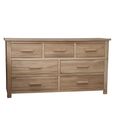 Opus Chest of Drawers - 4+3 Drawer - Wide - Oak