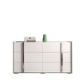 Modern Treviso Dresser - 6 Drawer Wide - Grey