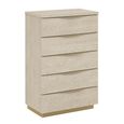Denali Midi Chest - 5 Drawer - Sand Birch