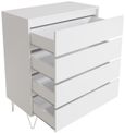 Montour White 4 Drawer Chest