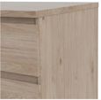 Naia Oak Effect 5 Drawer Chest