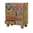 Narduzu Chest - Mango Wood - Painted - Multi Drawer