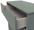 Nashville Green 3 Drawer Deep Chest