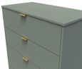 Nashville Green 3 Drawer Deep Chest