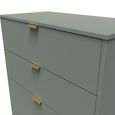 Nashville Green 4 Drawer Deep Chest