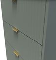 Nashville Green 4 Drawer Deep Midi Chest