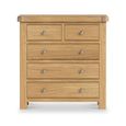 Normandy Chest - 2+3 Drawer - Oak