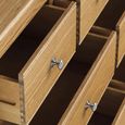 Normandy Chest - 3+4 Drawer Wide - Oak