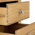 Normandy Chest - 5 Drawer Tallboy - Oak