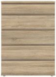 Nova Oak Effect 5 Drawer Chest