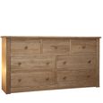 Torino Chest of Drawers - 4+3 Drawer - Deep - Oak