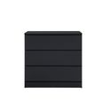 Oslo Small Chest - 3 Drawer - Black