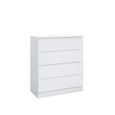 Oslo Chest - 4 Drawer - White