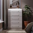 Paris Cashmere 5 Drawer Chest