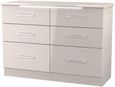 Paris Cashmere 6 Drawer Midi Chest
