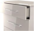 Paris Cashmere Gloss 3 Drawer Deep Chest