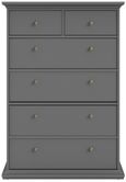 Paris Grey 2+4 Drawer Chest