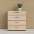 Pepe Oak Effect 4 Drawer Chest