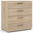 Pepe Oak Effect 4 Drawer Chest