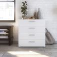 Pepe White 4 Drawer Chest
