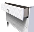 Pixel White 3 Drawer Small Chest