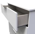 Plymouth White Gloss 3 Drawer Deep Chest