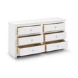Radley Chest of Drawers - 6 Drawer - Wide - White