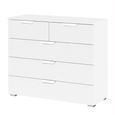 Rauch Aditio 3+2 Drawer Chest - Alpine White