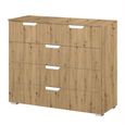 Rauch Aditio 3+2 Drawer Chest - Artisan Oak