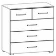 Rauch Aditio 3+2 Drawer Chest - Artisan Oak and Champagne