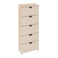 Aditio Tall Chest - 5 Drawer - Champagne