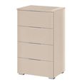 Rauch Alabama 4 Drawer Narrow Chest - Champagne