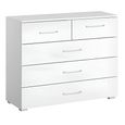 Rauch Alegro 3+2 Drawer Chest - Alpine White