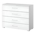 Rauch Alegro 4 Drawer Chest - Alpine White
