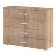 Rauch Alegro 4 Drawer Chest - Sonoma Oak