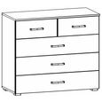 Rauch Corvo 3+2 Drawer Chest - Alpine White