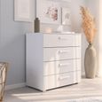 Rauch Evelyn 4 Drawer Chest - Alpine White