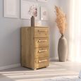 Rauch Evelyn 4 Drawer Narrow Chest - Wild Oak