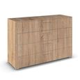 Rauch Evelyn 4 Drawer Wide Chest - Sonoma Oak